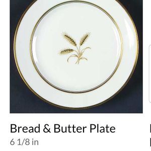 Rosenthal Bountiful Bread & Butter Plates 6 1/8"